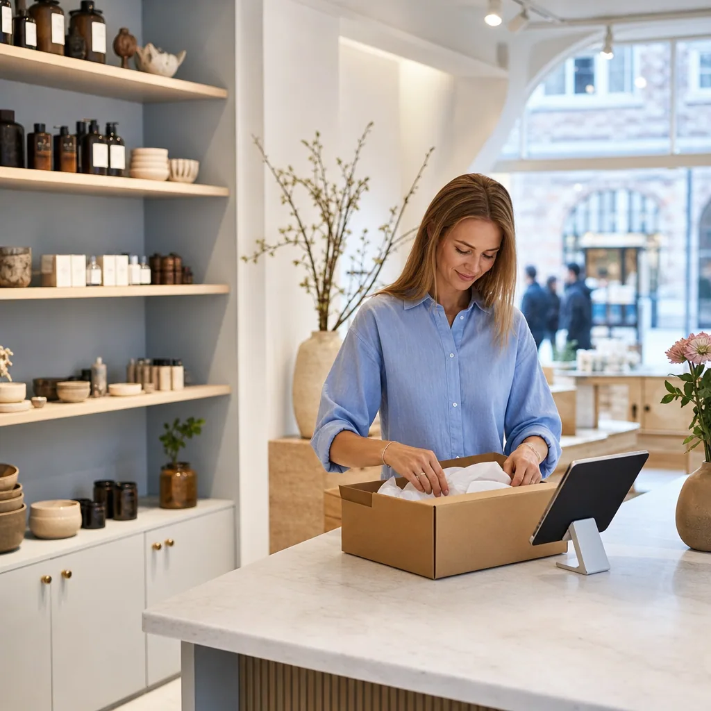 Webshop-omfang blev prissat for sent – Specialbutik, indre by