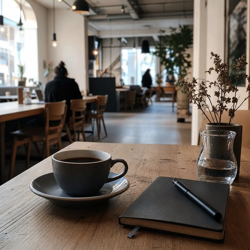 Mennesker der arbejder og mødes