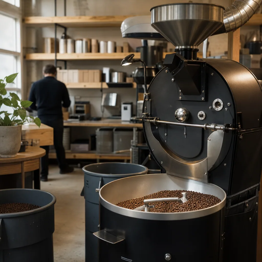 Kaffevaerk eget risteri