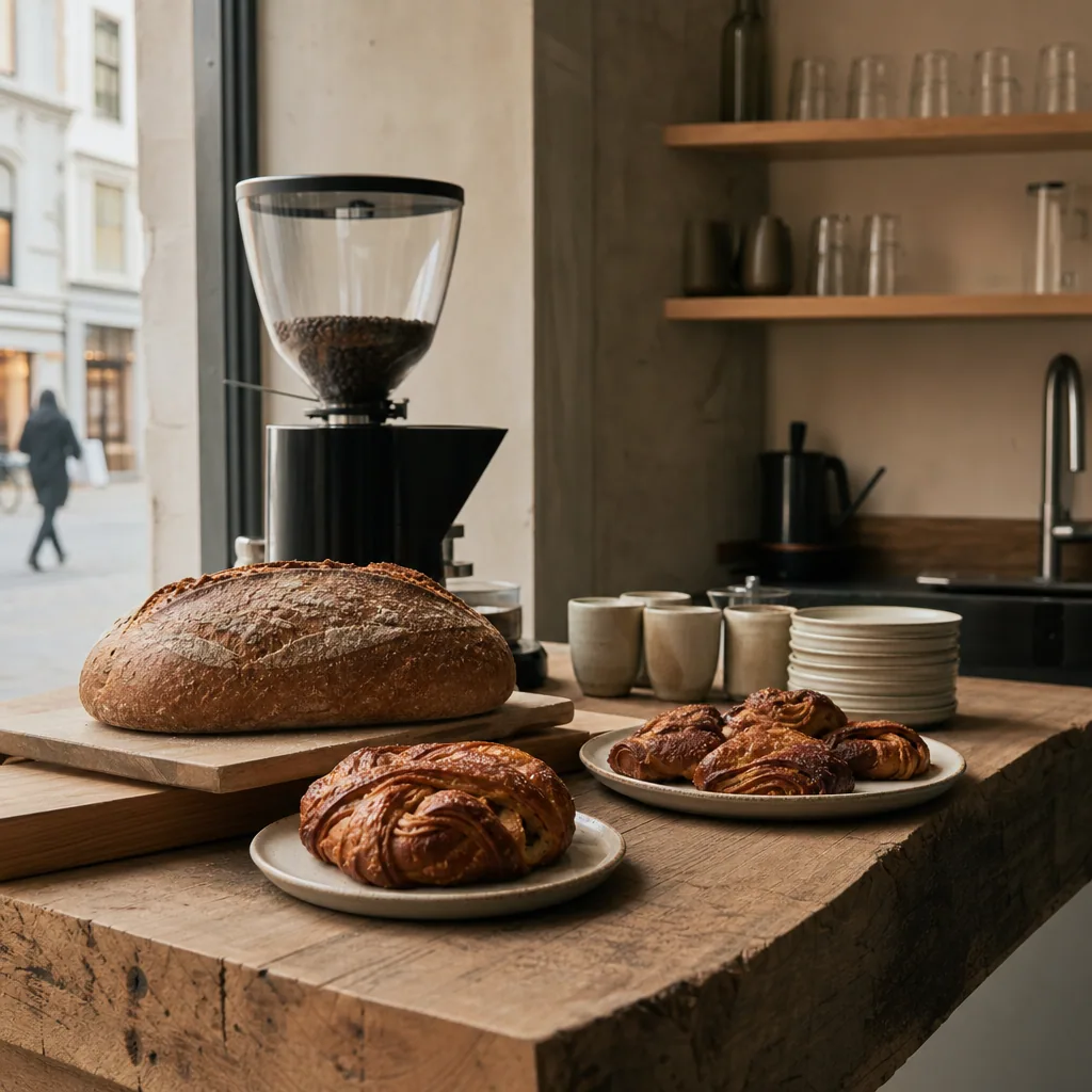 Friskbagt bakeri på Coffee Collective