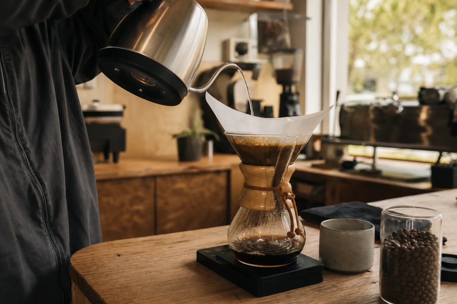 Chemex Guide – Komplet Brygging Trin for Trin | Thirdwave