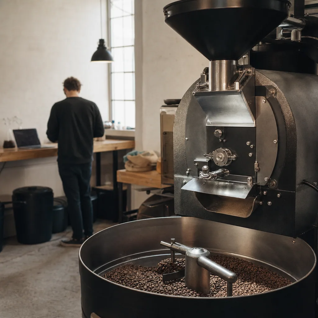 Impact Roasters København - interiørdetaljer
