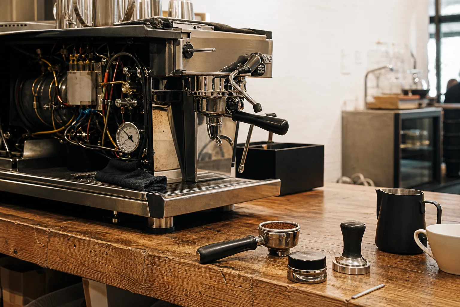 Gemytlig atmosfære på Kaiser Kaffe