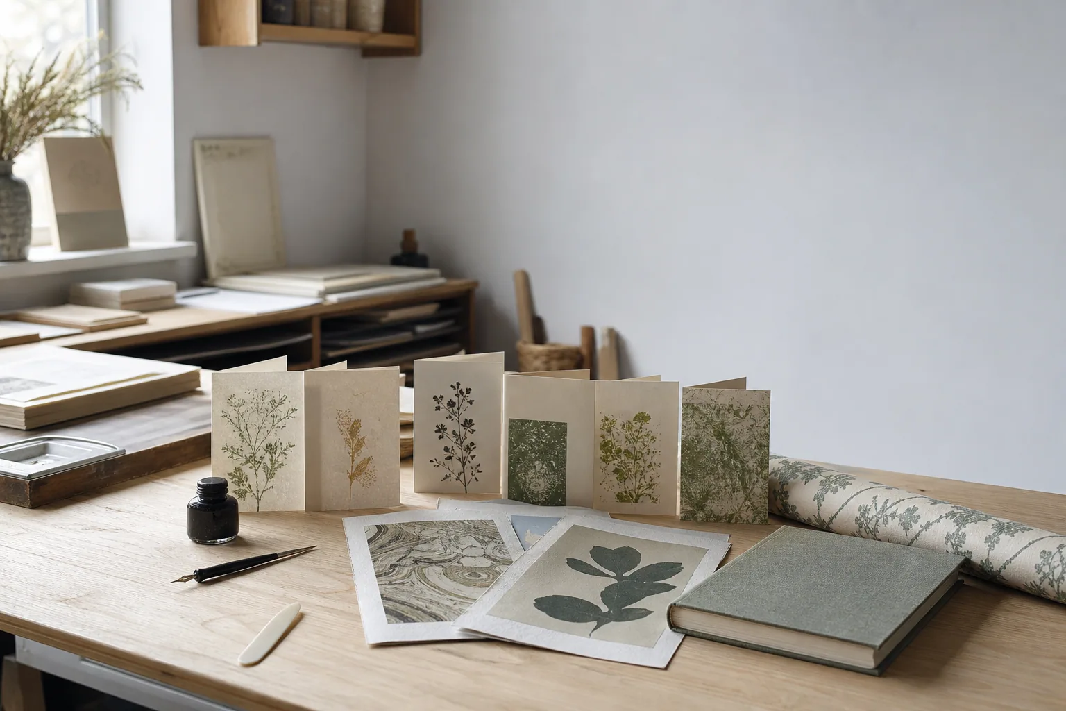 Håndlavede papirvarer fra LJ Design Studio