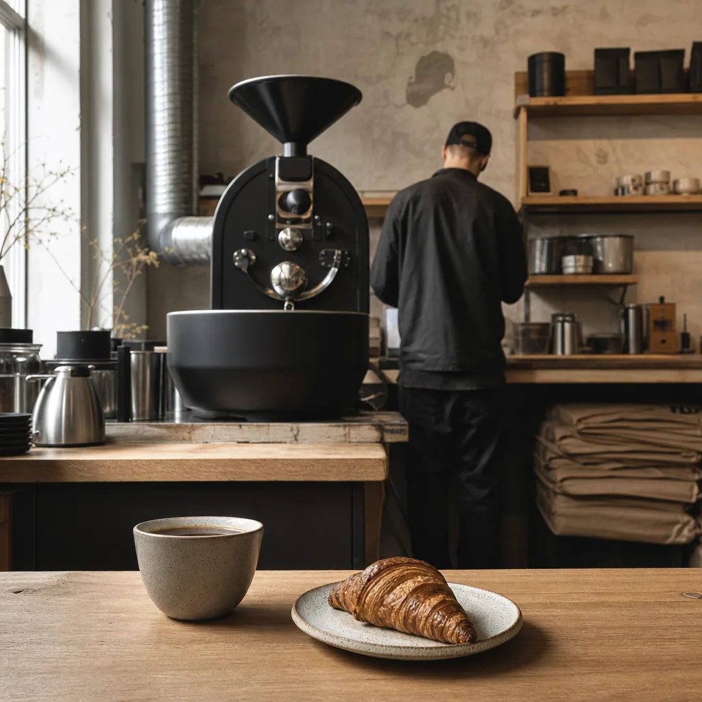 Drikke og mad på Nordic Roasting Co