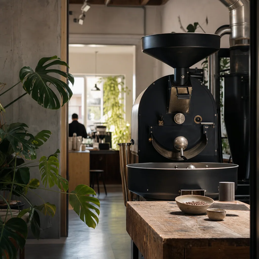 Impact Roasters København - indretning med plantas