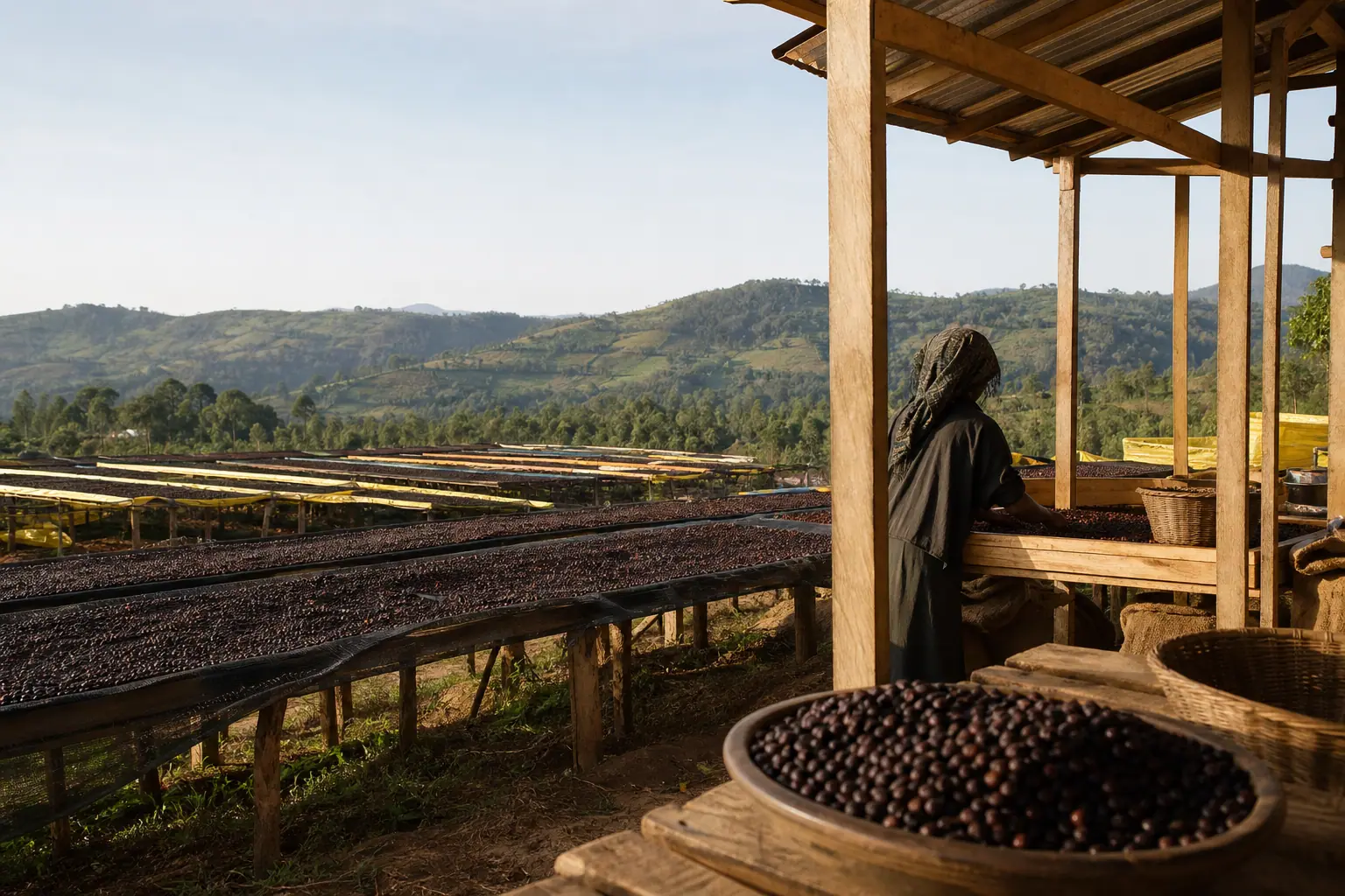 Etiopisk kaffe: Oprindelsen, regionerne og smagsprofilerne