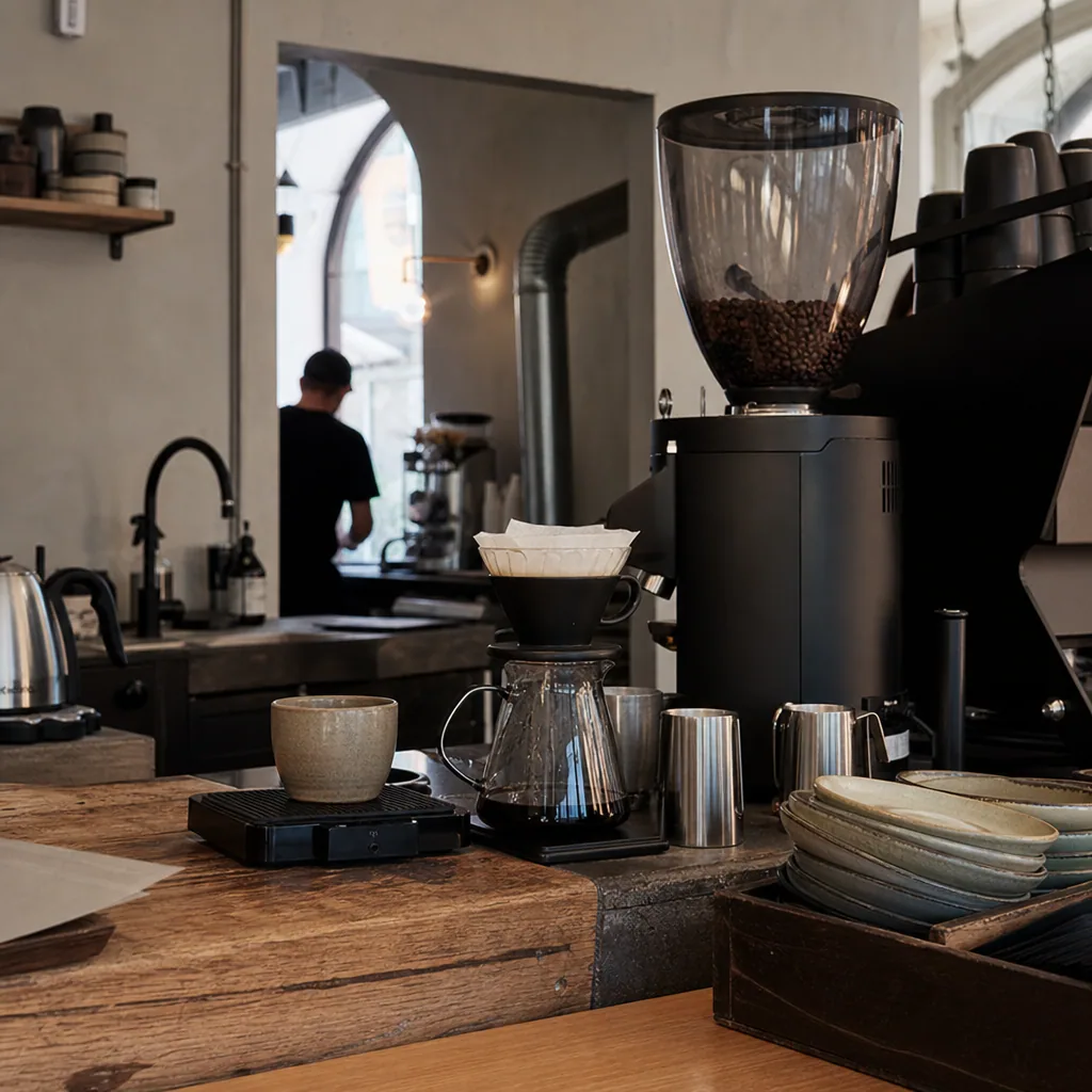 Barista ved Arbejde