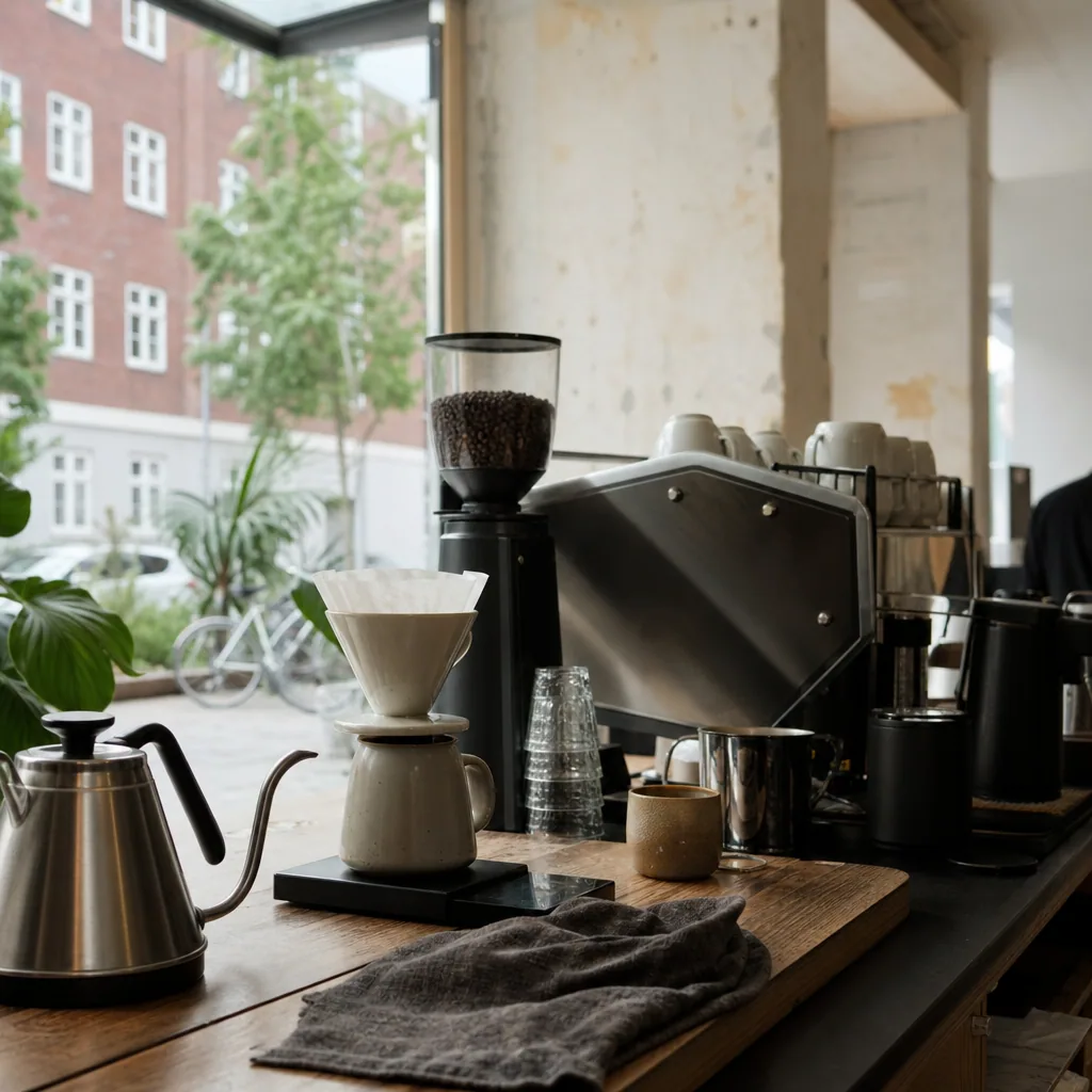 Specialty-kaffe og morgenmad