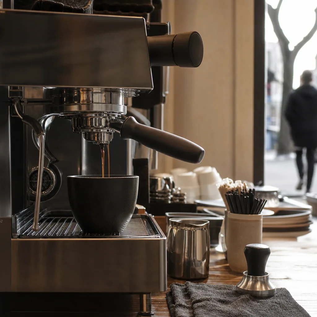 Lucaffés hyggelige interiør uden corporate-stivhed