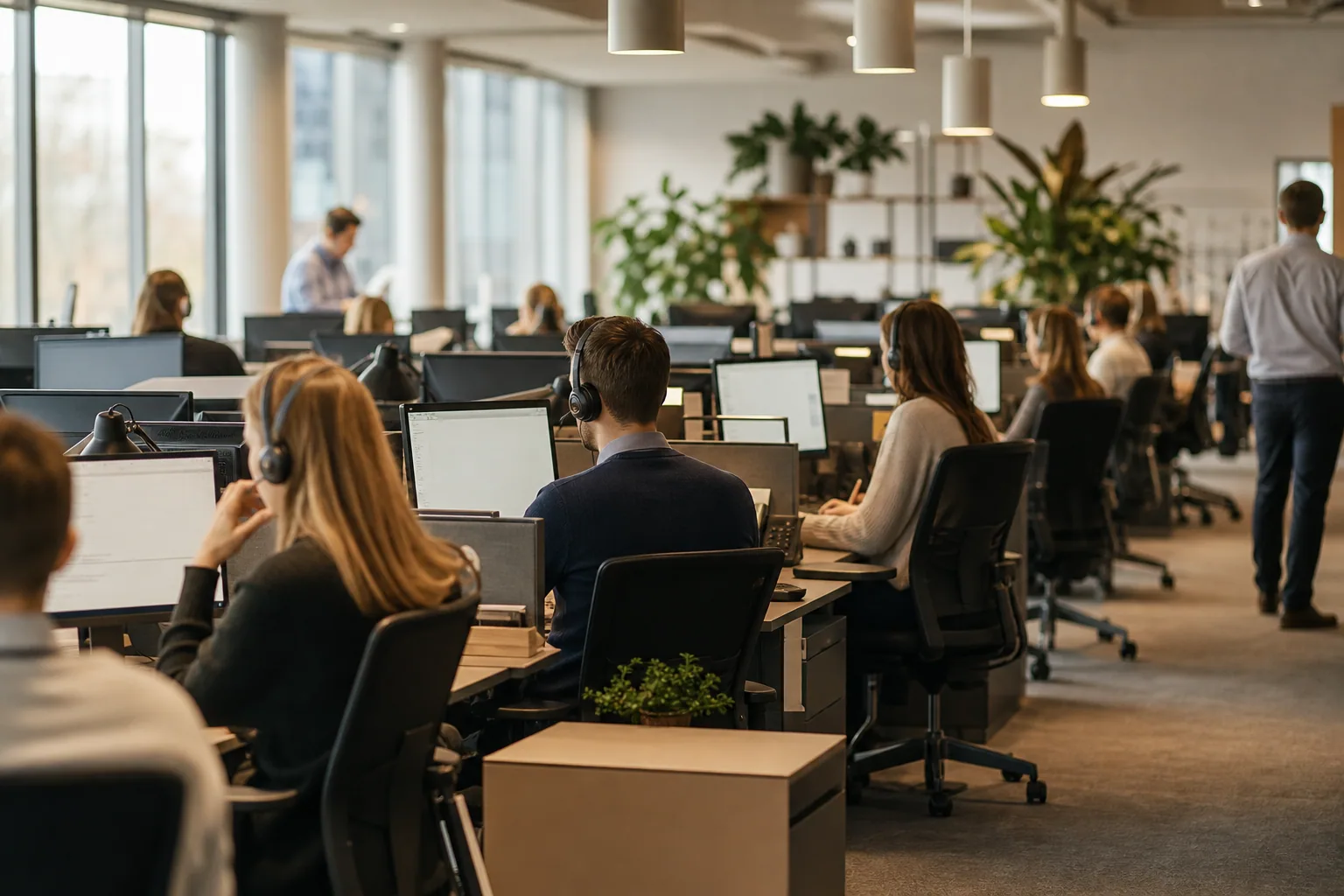 Høj belastning og stærkere automatiseringsgrad