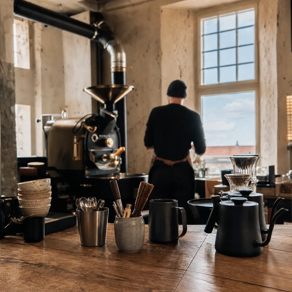 Kaffebar og indretning