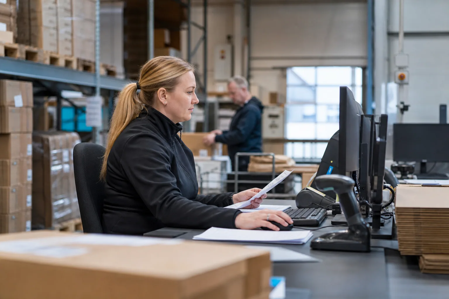 Workflow-automatisering i logistik