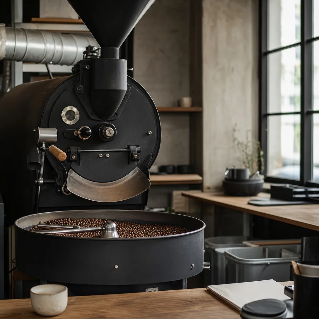Hele kaffebønner klar til salg