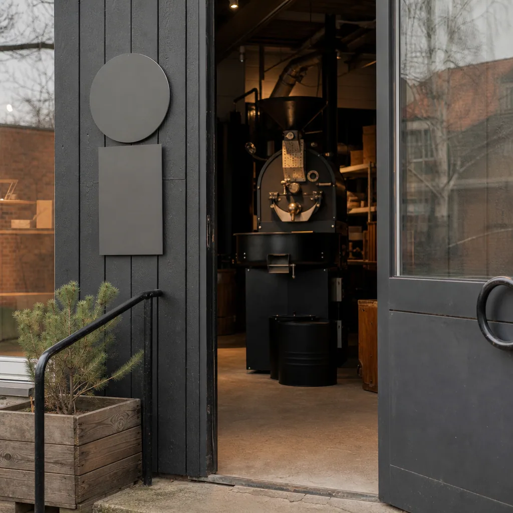 Kaffe Lars facade på Hvidkærvej 27B, Odense