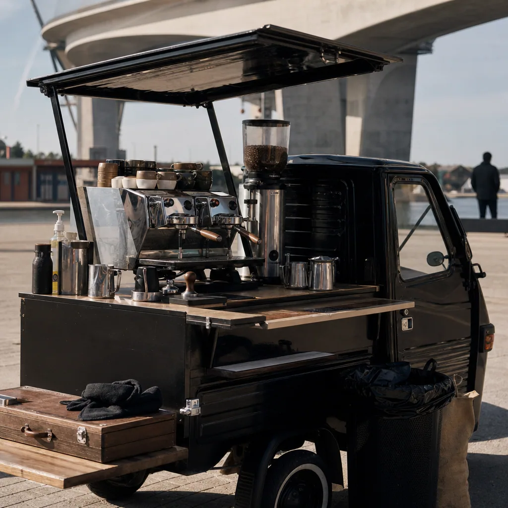 Event-setup på Kaffeexpressen for workshop eller møde