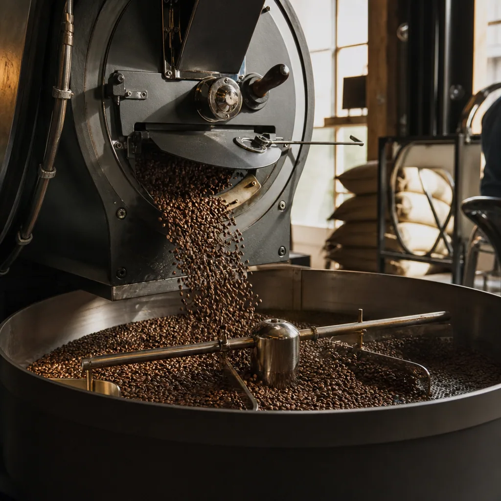 Specialty kaffebønner i glaskar