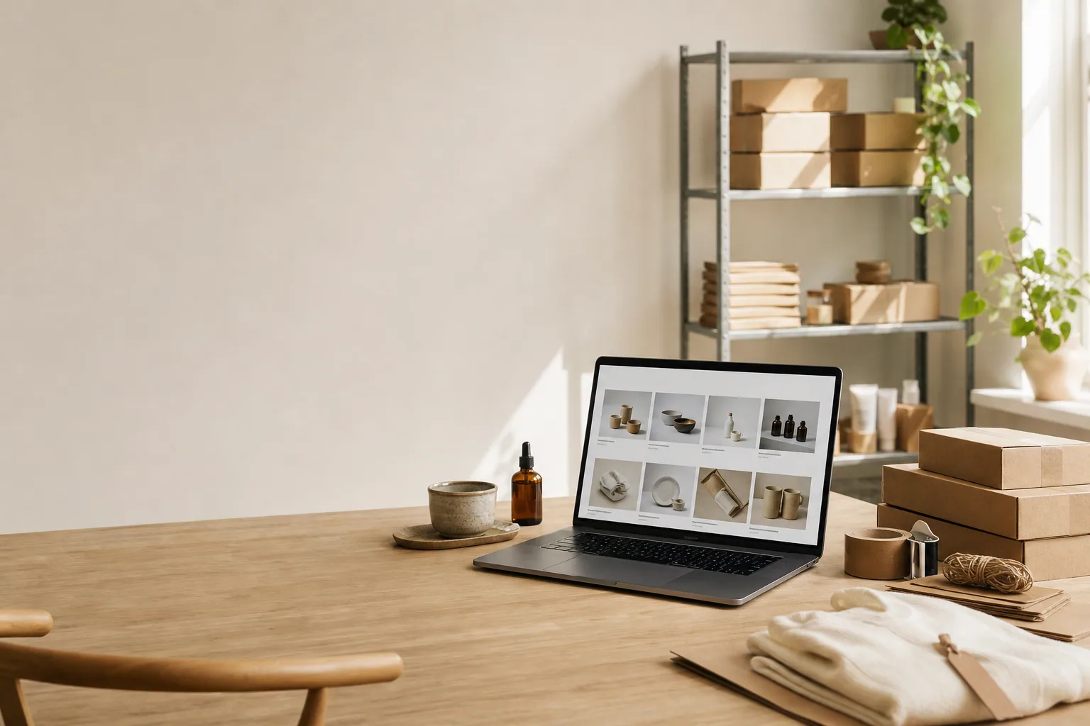 Hjemmeside med webshop til små danske virksomheder