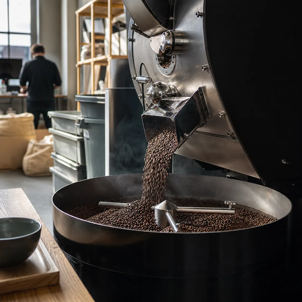 Specialty kaffebønner i glaskar