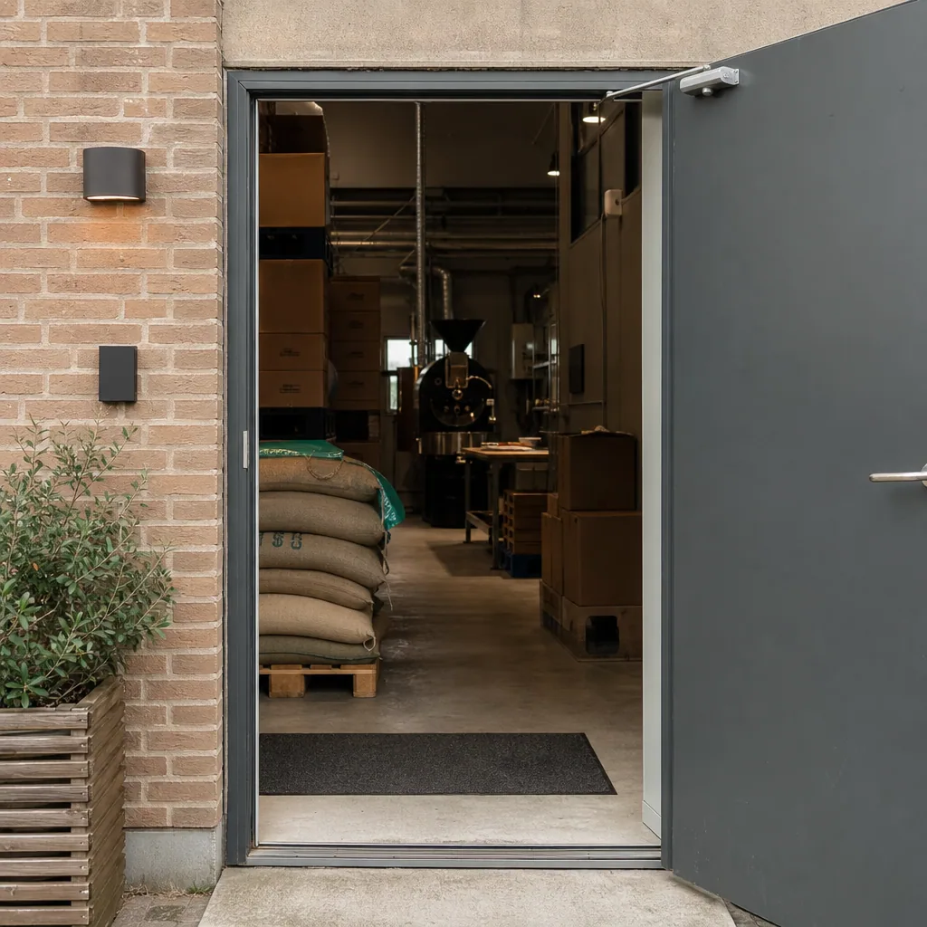 Facade på Danish Coffee ApS