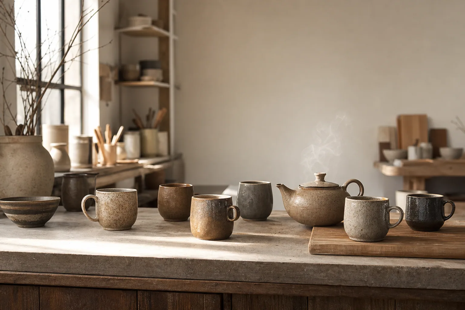 Håndlavede Krus i Keramik - Find dit favoritkrus fra LJ Design Studio