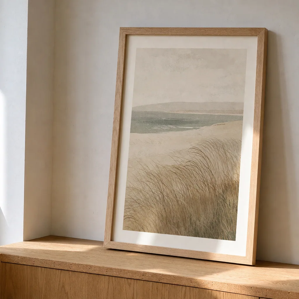 Kunsttryk med nordiske motiver fra Mors og Nordjyllands natur
