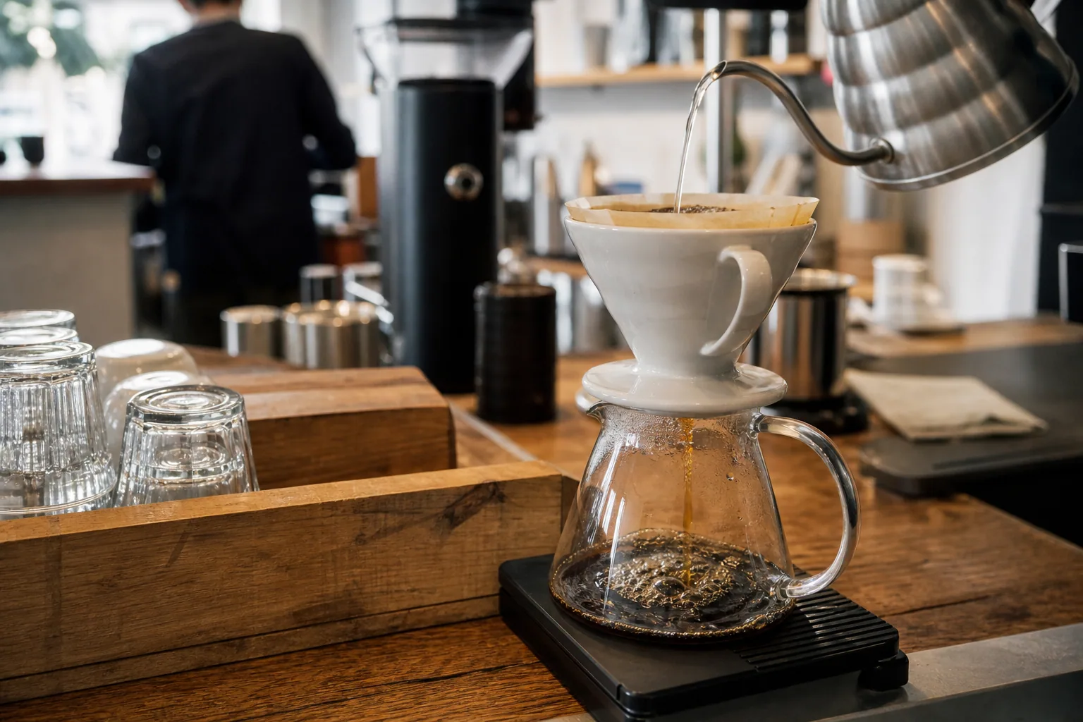 Sådan spiller kaffebar-scenen i Indre By typisk sammen