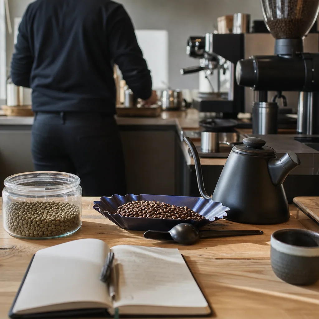 Kaffebar arbejde