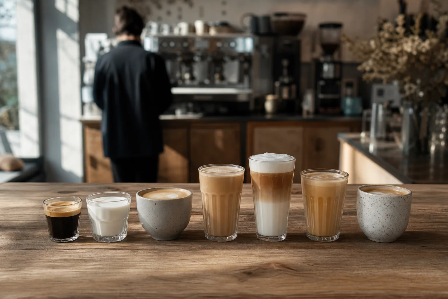 Kaffedrikke: typer, forskelle og guide til de mest kendte drikke