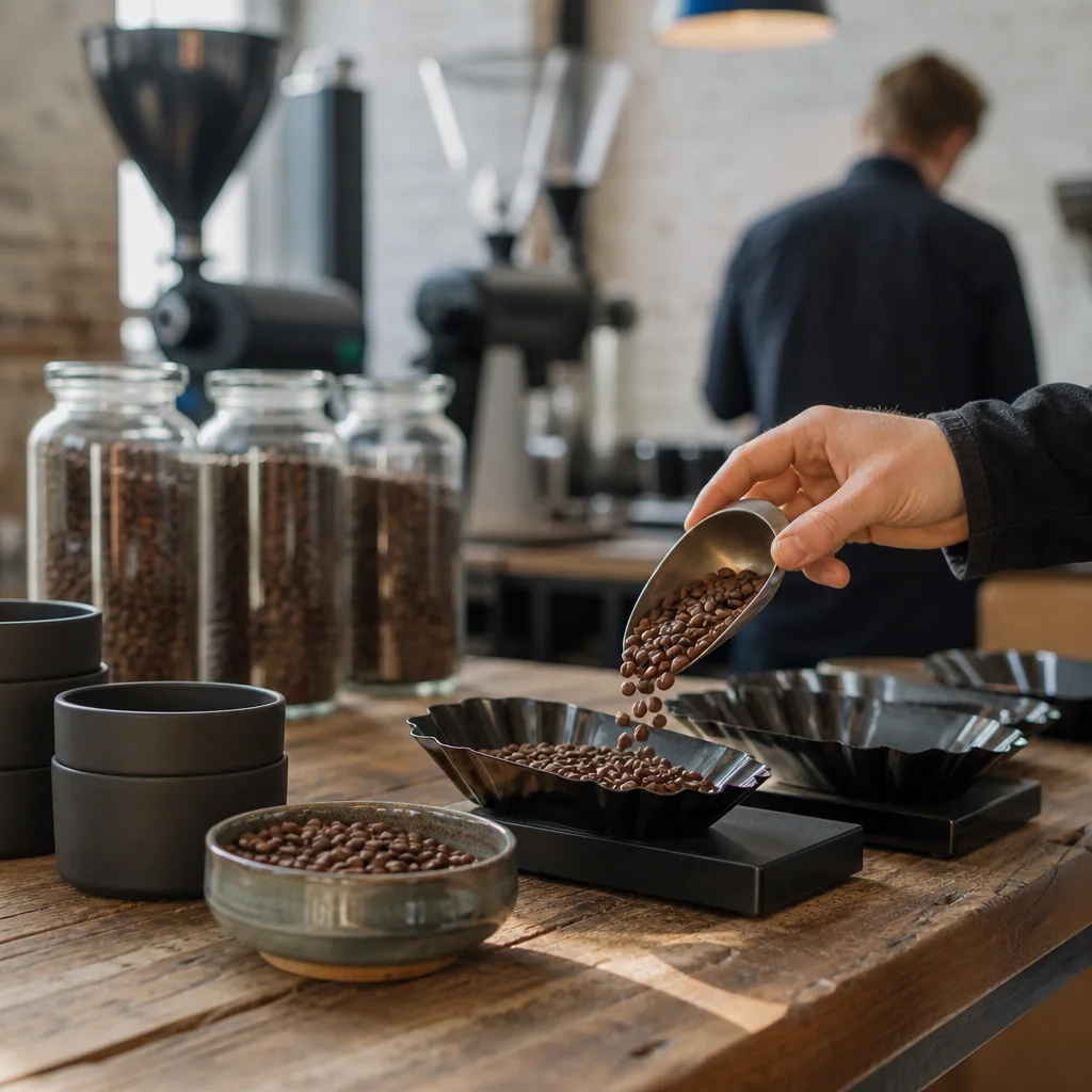 Kaffebar arbejde
