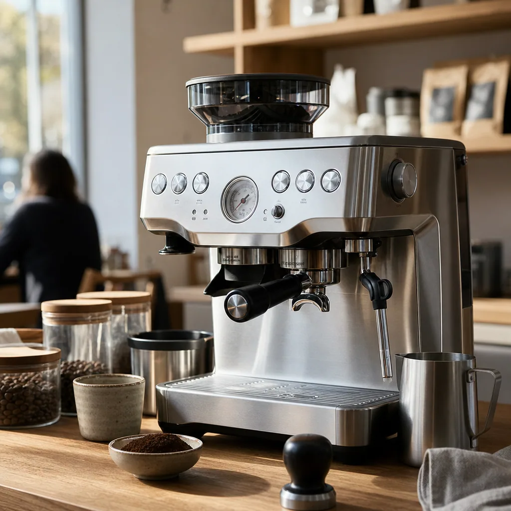 Sage Barista Express kværn og doserér