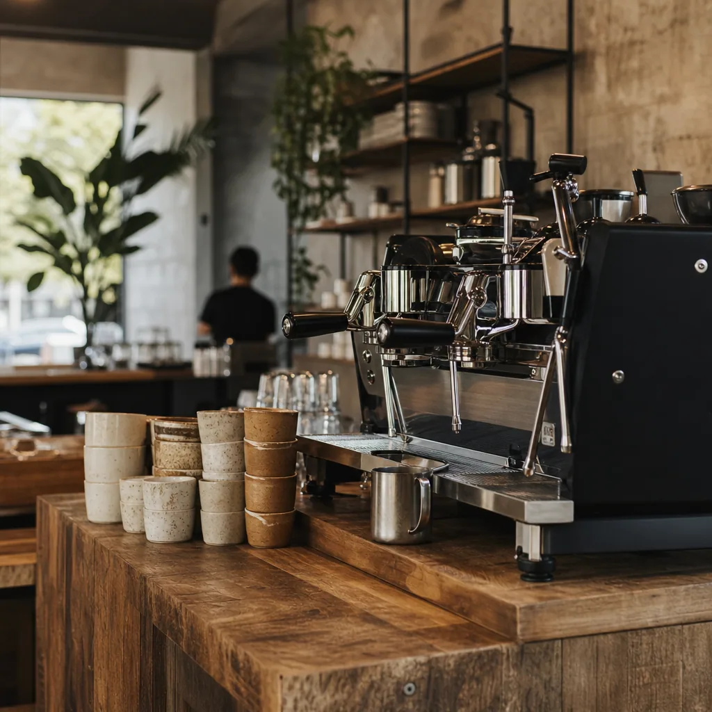 Gæster på Cafe ReCoffee